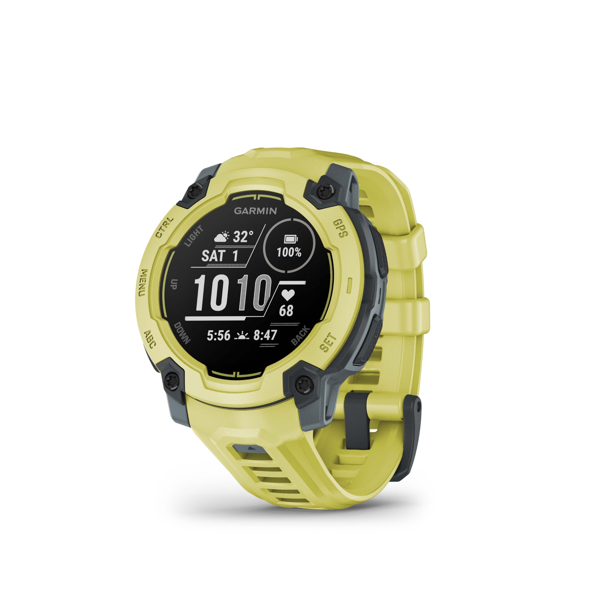Garmin Instinct E 45mm – GPS-Multisport-Smartwatch, 0,9" Display, bis zu 16 Tage Akkulaufzeit, 60+ Sport-Apps, Coach, Multi-Satellitenempfang, Notifications
