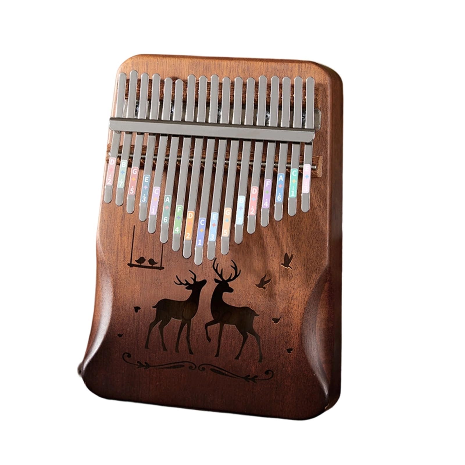 Kalimba Un Instrumento De Madera Para Principiantes Con 21/17 O 31 Notas Instrumentos Musicales Kalimba(13)