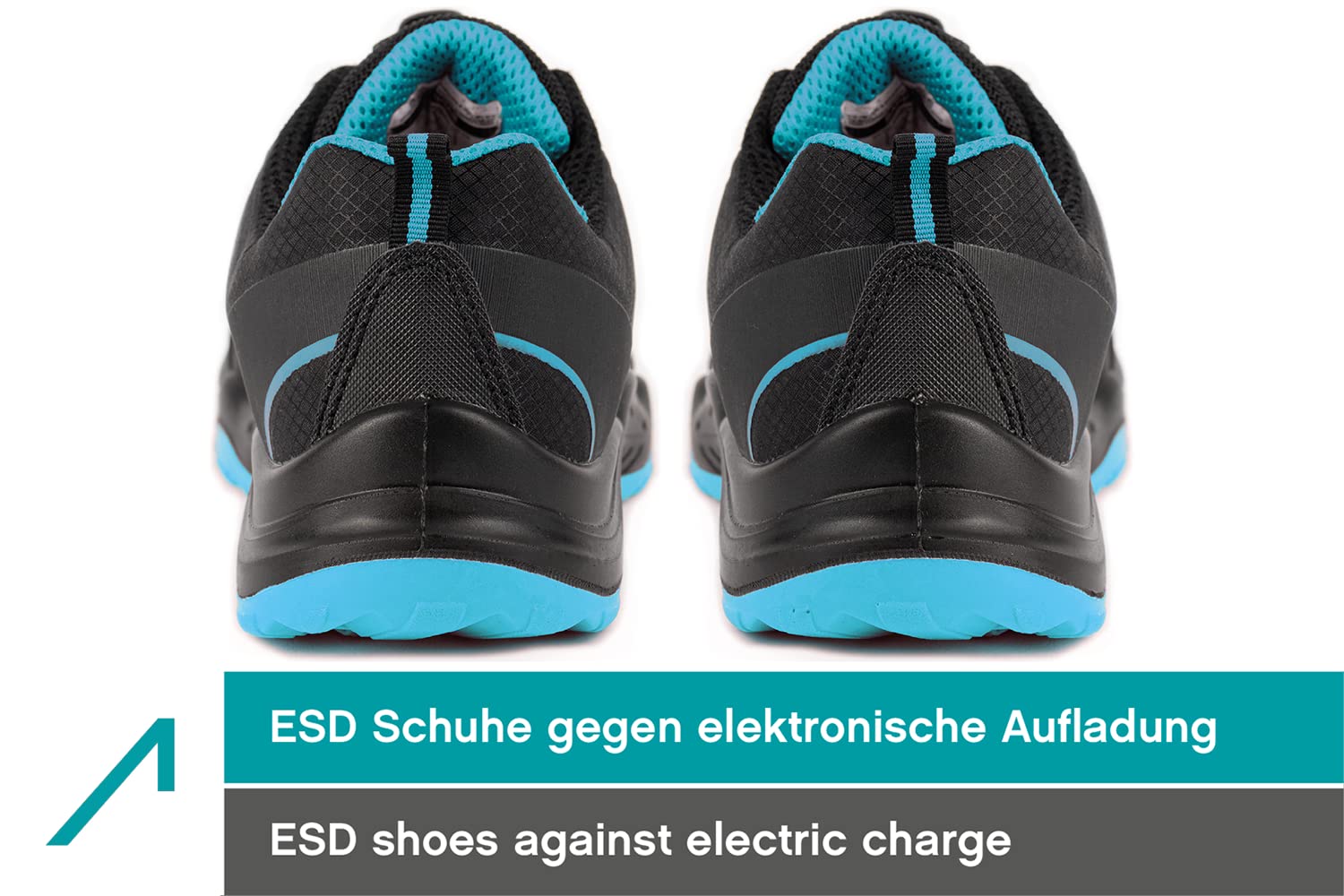 ACE Sapphire S1-P-Arbeitsschuh - Sicherheitsschuh mit Zehenkappe für Damen & Herren - super leicht