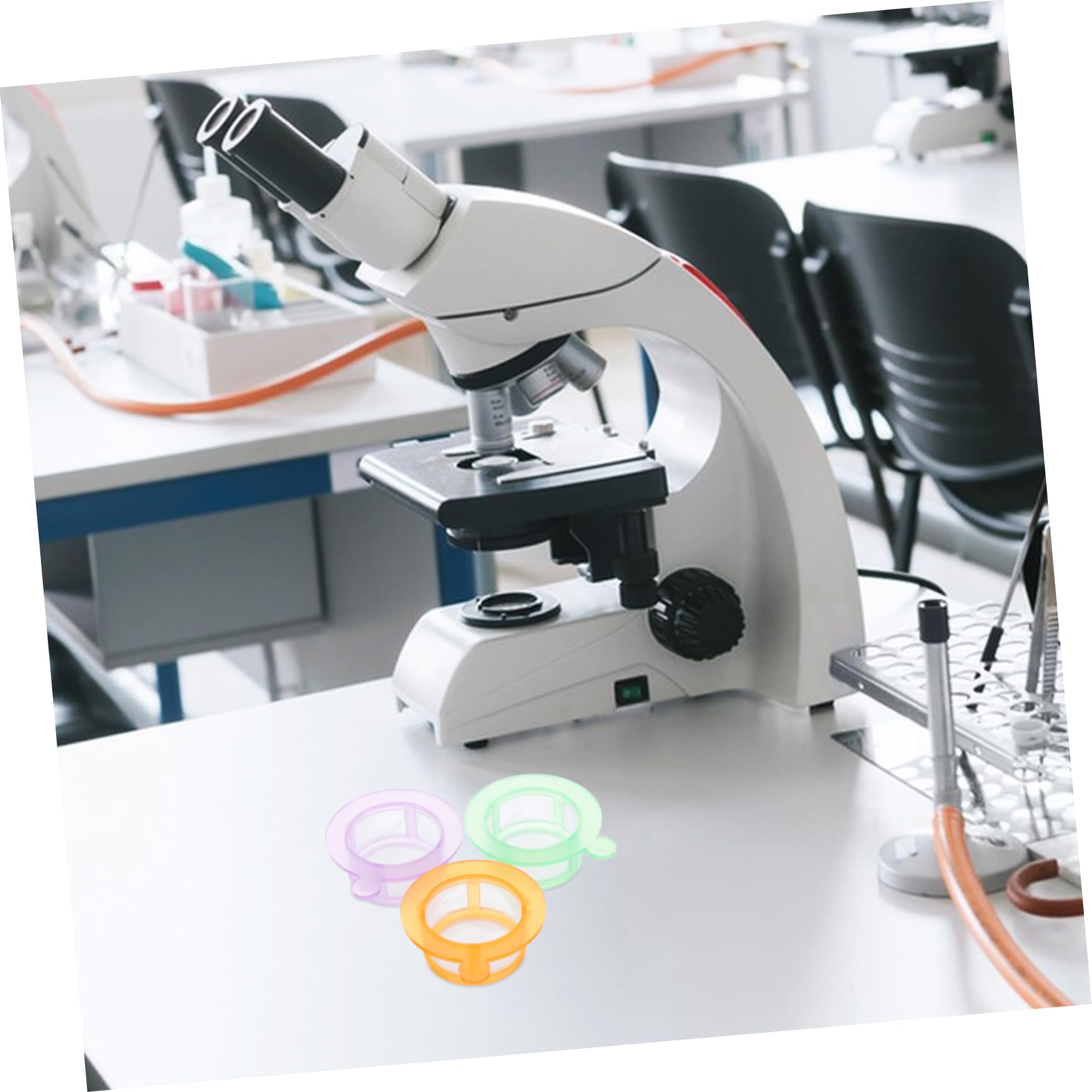 PRETYZOOM Zellfilter 3er Set - Laborsiebe 40/70/100µm Mit Ergonomischem Griff