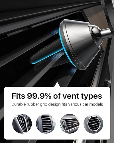 Miniatura 6 de andobil Soporte de coche Magsafe imán más fuerte, fácil de instalar Soporte magnético de metal para iPhone 1716151413 Pro Max, soporte de teléfono
