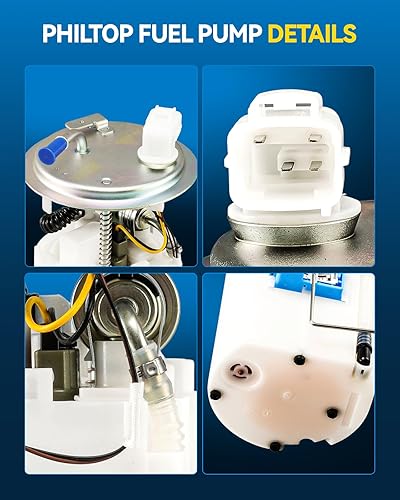 Miniatura 502 de PHILTOP Electric Fuel Pump Assembly Fits For Chevrolet S10 1985-1991, GMC S15 1985-1990, GMC Sonoma 1991, GMC Syclone 1991, SP06B1H