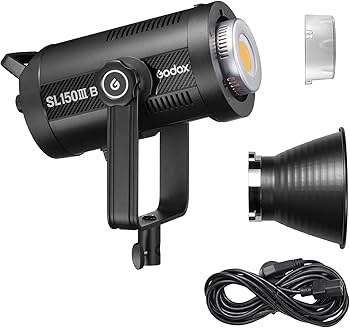 Amazon | GODOX SL150IIIBi 撮影LĒⅮライト 常光灯 最大160W ファン