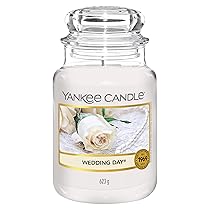 Yankee Candle Candela profumata in giara grande | Giorno del matrimonio | Durata Fino a 150 Ore