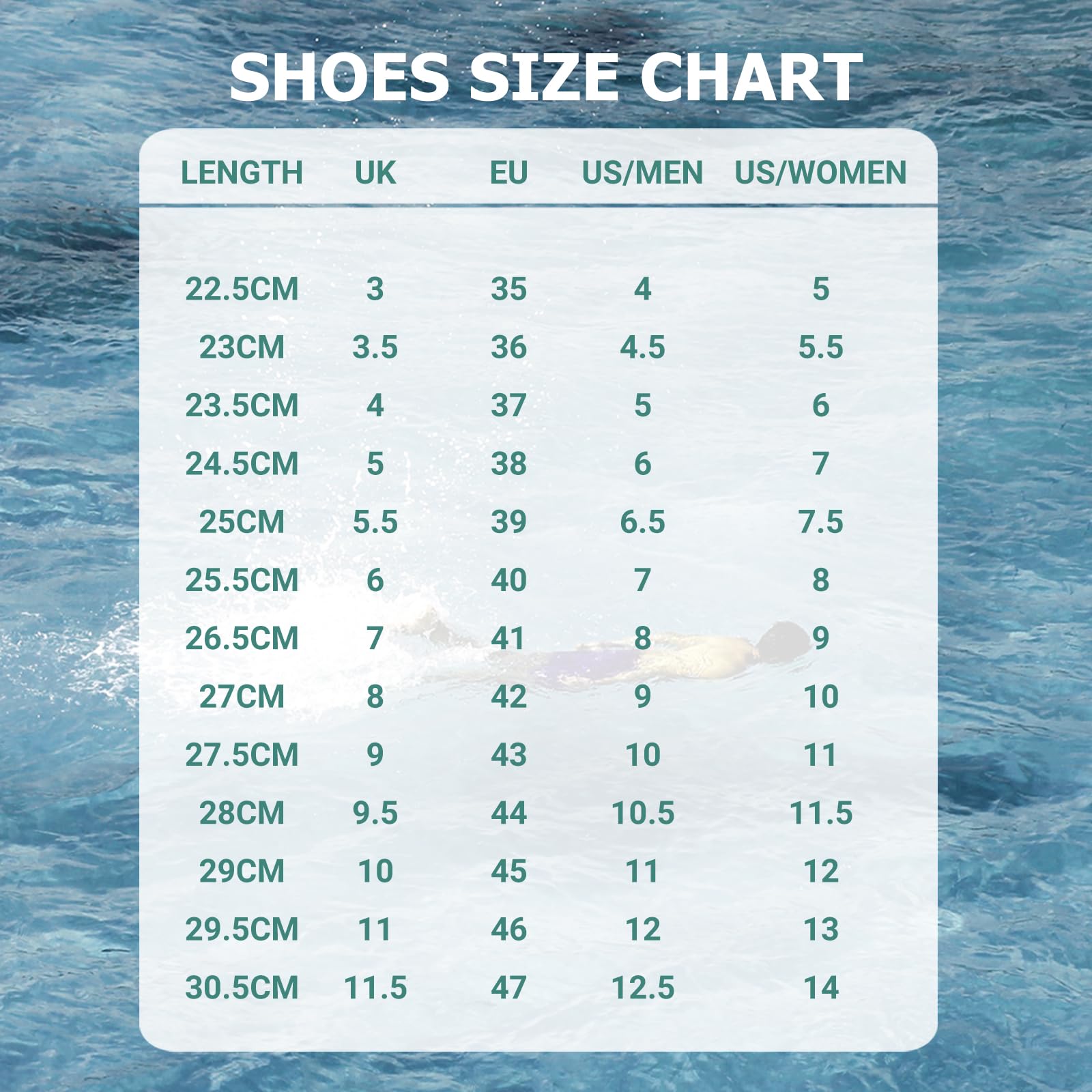 Scarpe da Immersione per Spiaggia Mare Snorkel Scarpe da Scoglio Scarpe Barefoot Scarpe da Mare Scarpette da Bagno Donna Uomo
