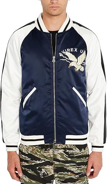 Avirex Mens Avf191o01-navy Blazer