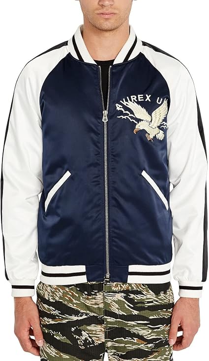 Avirex Men's AVF191O01-NAVY, Navy 