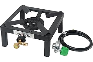 Propane Single Burner Angle Iron Camp Stove for Unparalleled Outdoor Cooking