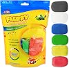 BAZIC Air Dry Clay 6 Color 3 oz, Light Modeling Dough Art Craft Non Toxic Gift for Artist Kids, 1-Pack