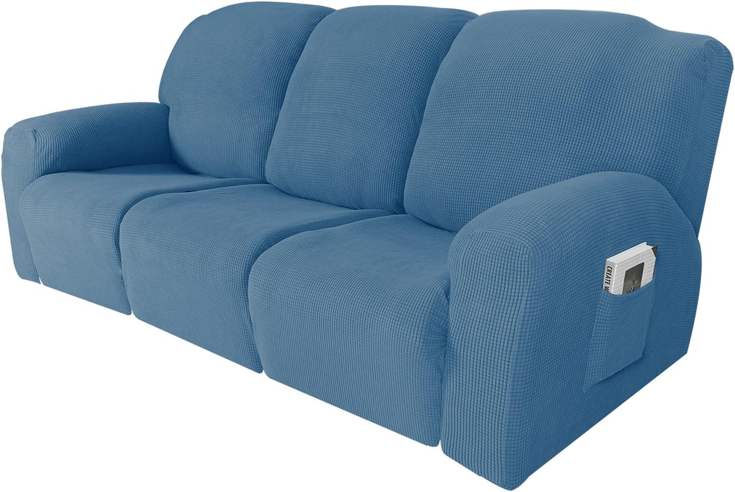 Recliner Sofa Covers 1/2/3/4 Seat Stretch Reclining Covers, Couch Slipcovers for 4/6/8/10-Pieces Reclining Sofa Slipcovers Furniture Protector Thick Soft Washable