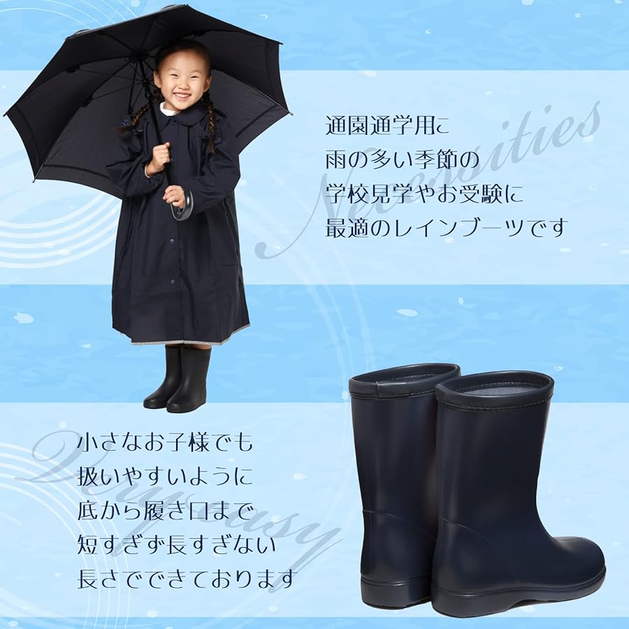 【7/6まで最安値】BURBERRY チェック柄 長靴(レインブーツ)　23cm 新品 バーバリー 長靴 レインブーツ 子供用 ヨーロッパサイズ 32