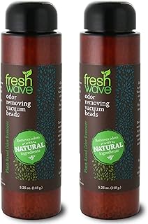 Fresh Wave Vacuum Odor Eliminating & Deodorizer Beads, 5.25 oz. | 2 Pack | Safer Odor Relief | Natural Plant-Based Odor Eliminator | Odor Absorbers for Home | Keeps Vacuum Fresh Between Uses