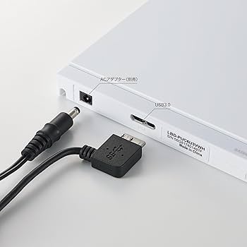 (未使用･未開封品)ロジテック ブルーレイドライブ 外付け USB3.0 再生 編集 保存ソフト付属 9.5mm薄型ドライブ ブラック LBD-PUC6U3VBK Amazon.co.jp: ロジテック ブルーレイドライブ 外付け USB3.0