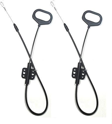 KUANYUOO Cable de repuesto para sofá reclinable y silla reclinable, tipo D, extremo en forma de O, longitud total del cable (incluye asa) 30