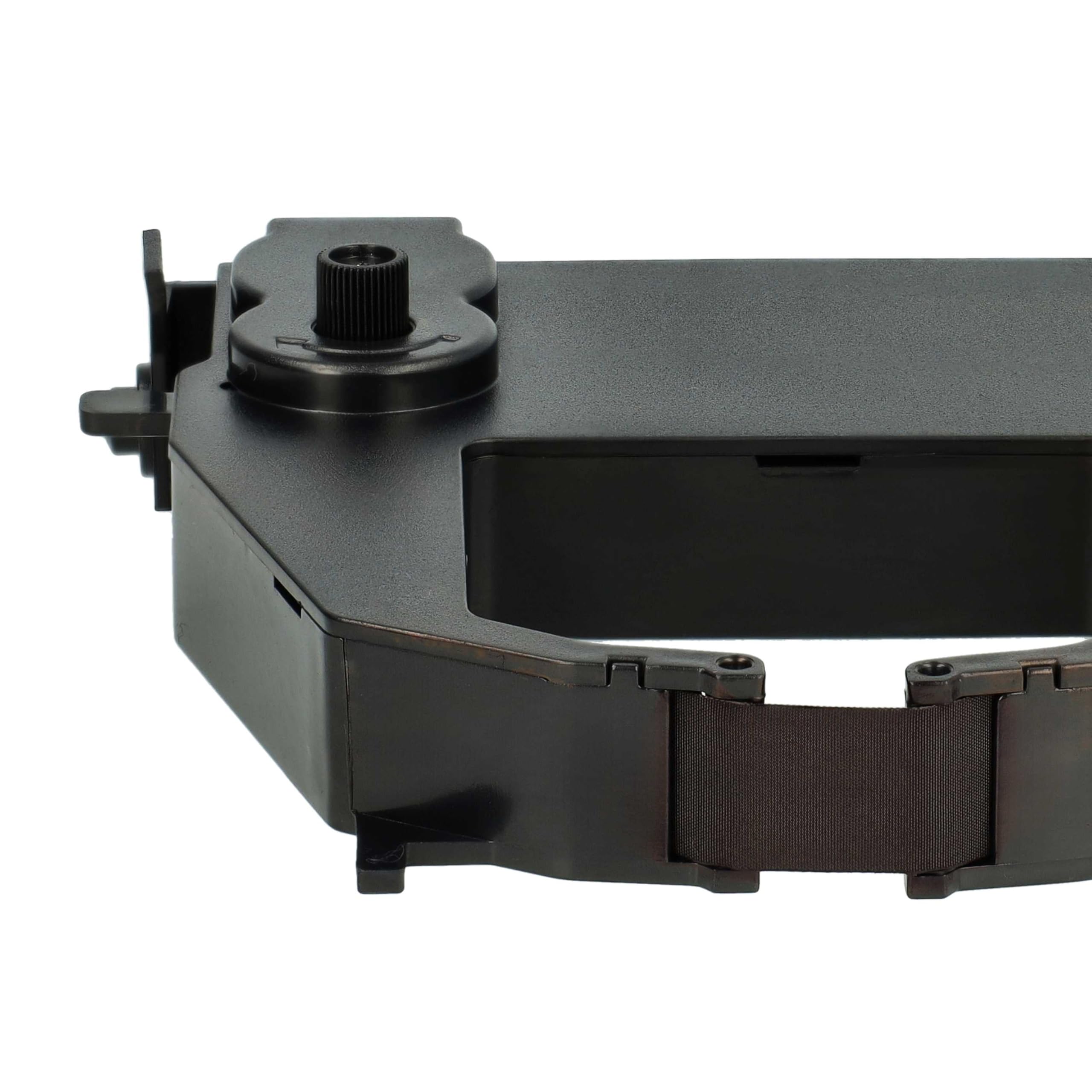 vhbw 10x Ruban encreur remplacement pour Fujitsu 18490-DL 3700, CA02374-C104 pour imprimante matricielle ou de reçus - noir
