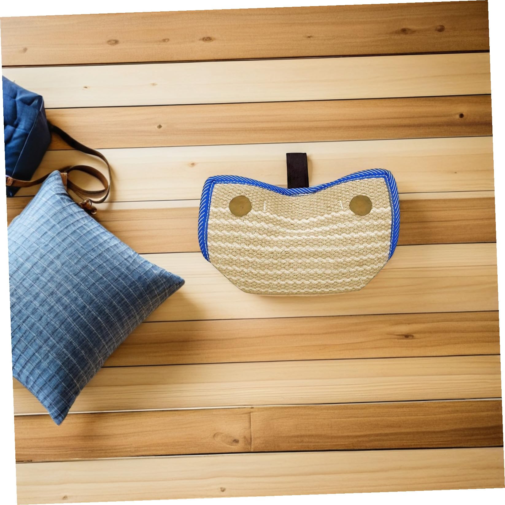 iplusmile Bite Pillow para Perros con Juguete de Jute Resistente para Entrenamiento Fortalece Mordida para Perros Medianos y como Pastor Alemán y Rottweiler