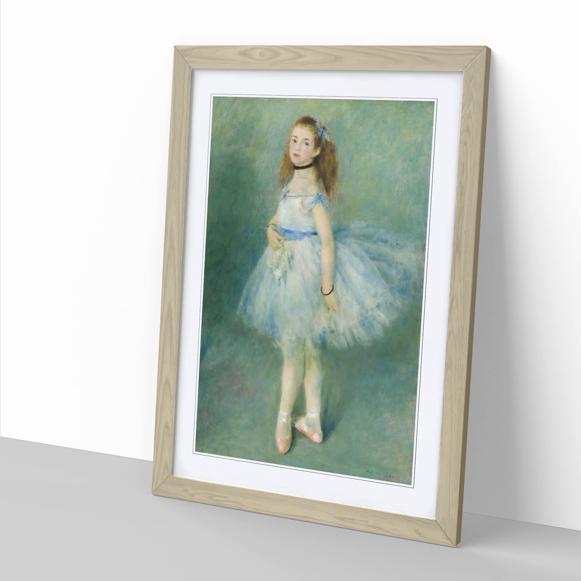 The Dancer By Pierre Auguste Renoir Classic Painting Framed Wall Art Print - Image 3