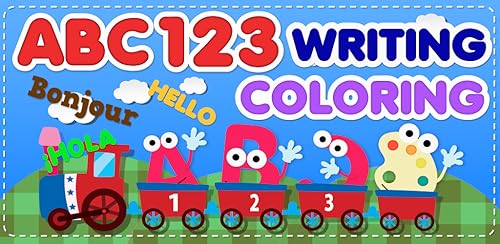 ABC 123 Writing Coloring Book