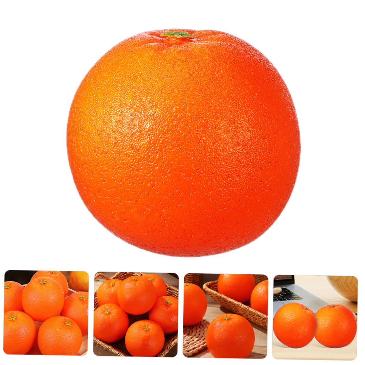 40 Stück Simuliertes Orangenmodell Simulationsorangen Künstliche Orangen Modelldekor Obstmodell Heimdekoration Nachahmung Von Orangen Verzierung Desktop Gefälschte