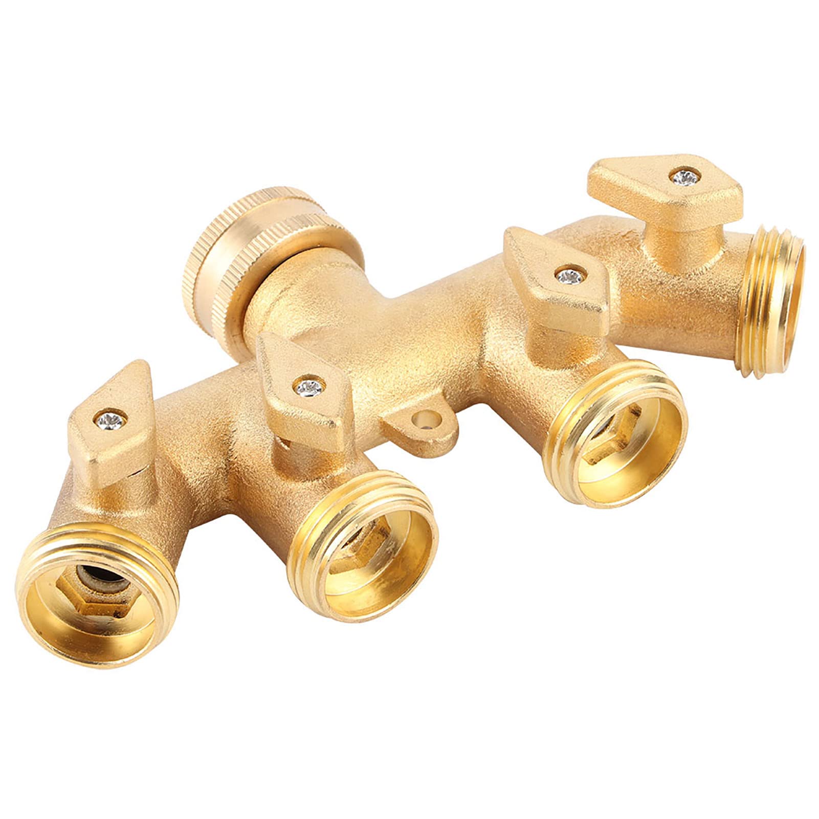 Tiiyee Brass Garden Hose Splitter - Image 3