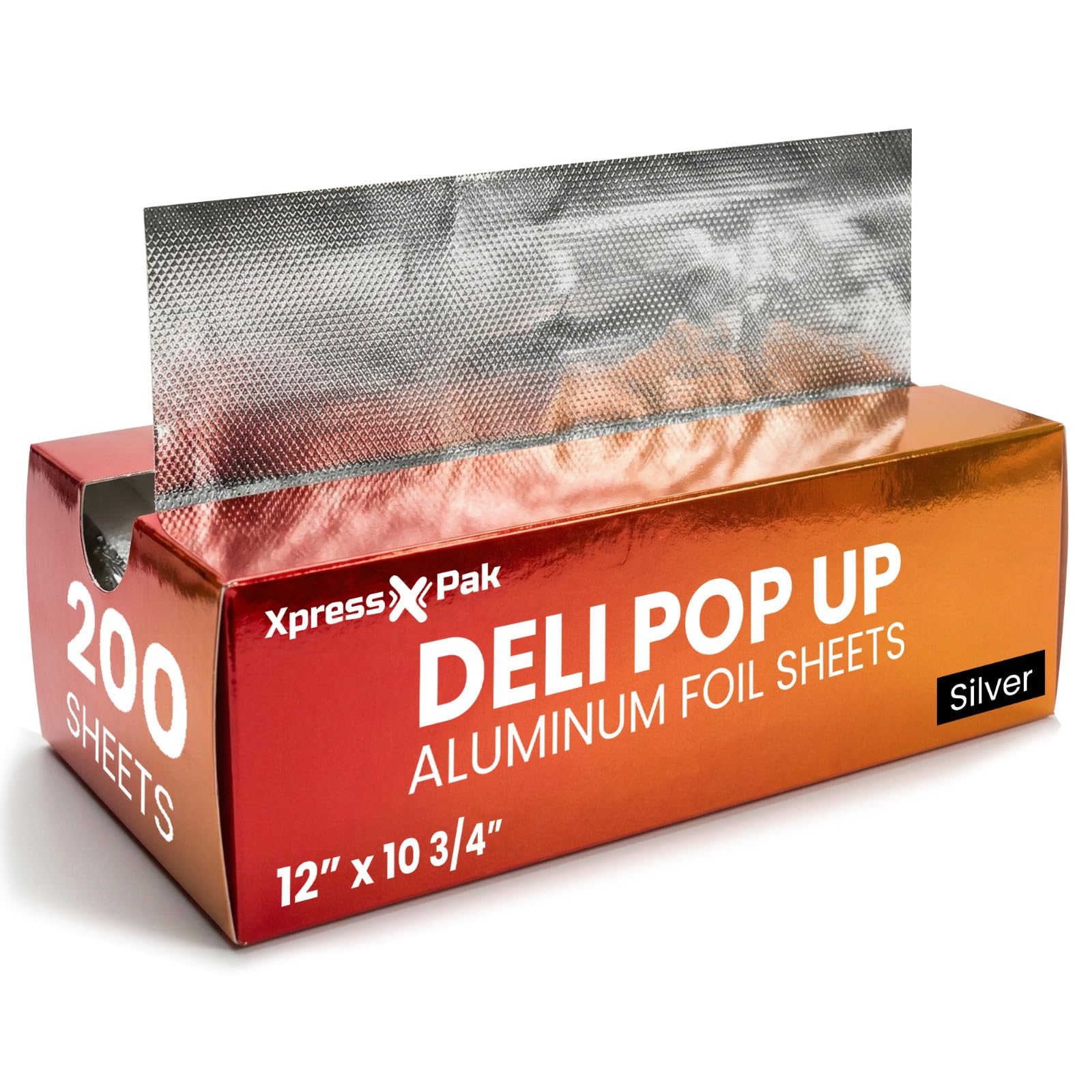 Amazon.com: Aluminum Foil Sheets for Food - 200 Count Pre-Cut - 12