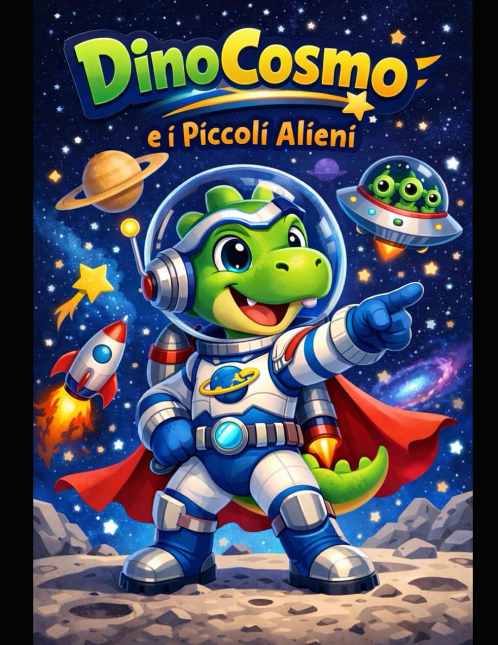 DinoCosmo e i piccoli alieni: Una storia di gentilezza, gioco e comprensione