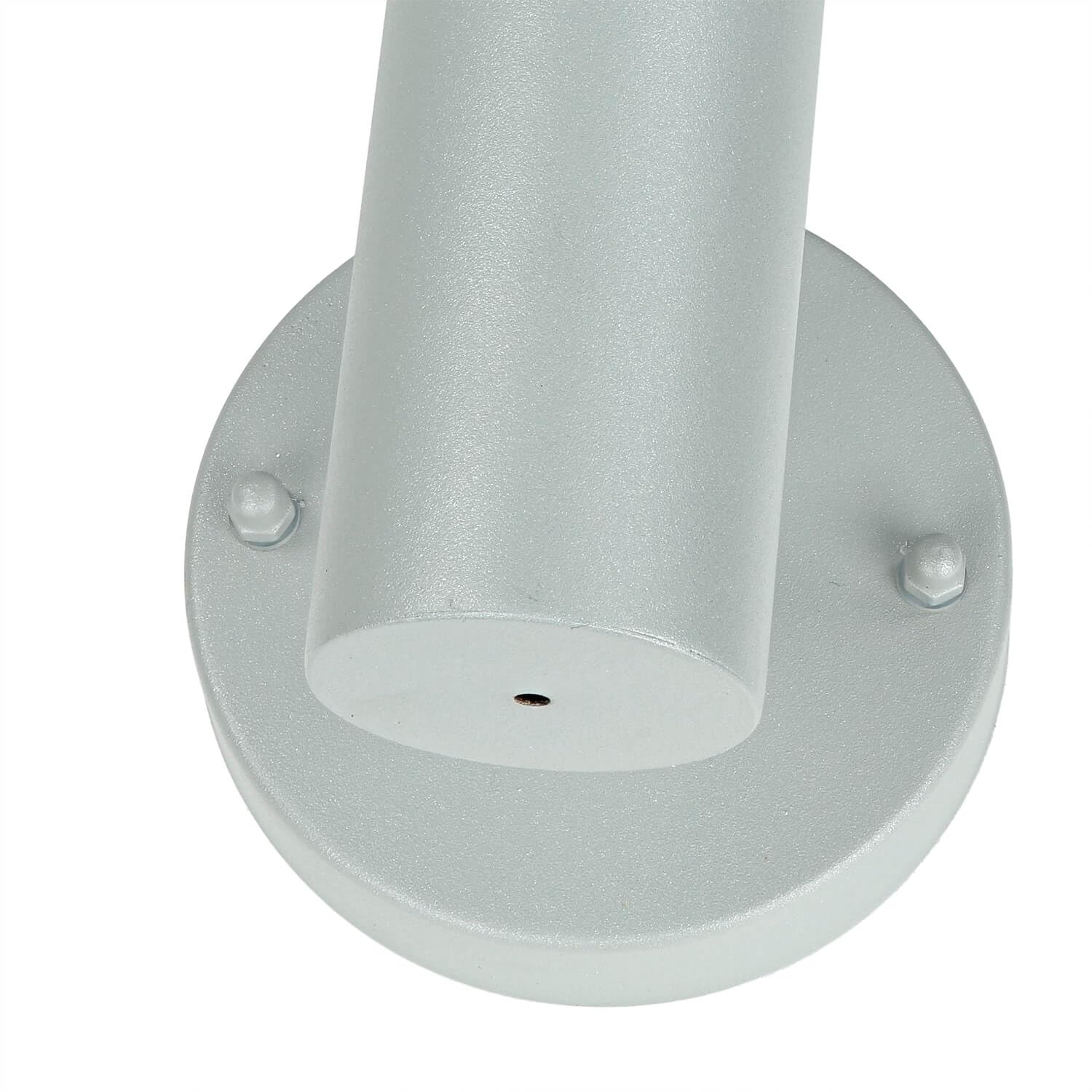 Licht-Erlebnisse Lampada LED da parete in alluminio per esterni in argento IP44 680 lm 3000 K lampada da parete decorativa per casa giardino esterno