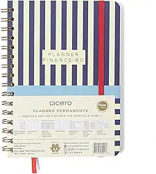 PLANNER PERMANENTE WIRE-O PRAIA FINANCEIRO A5 BARRACA