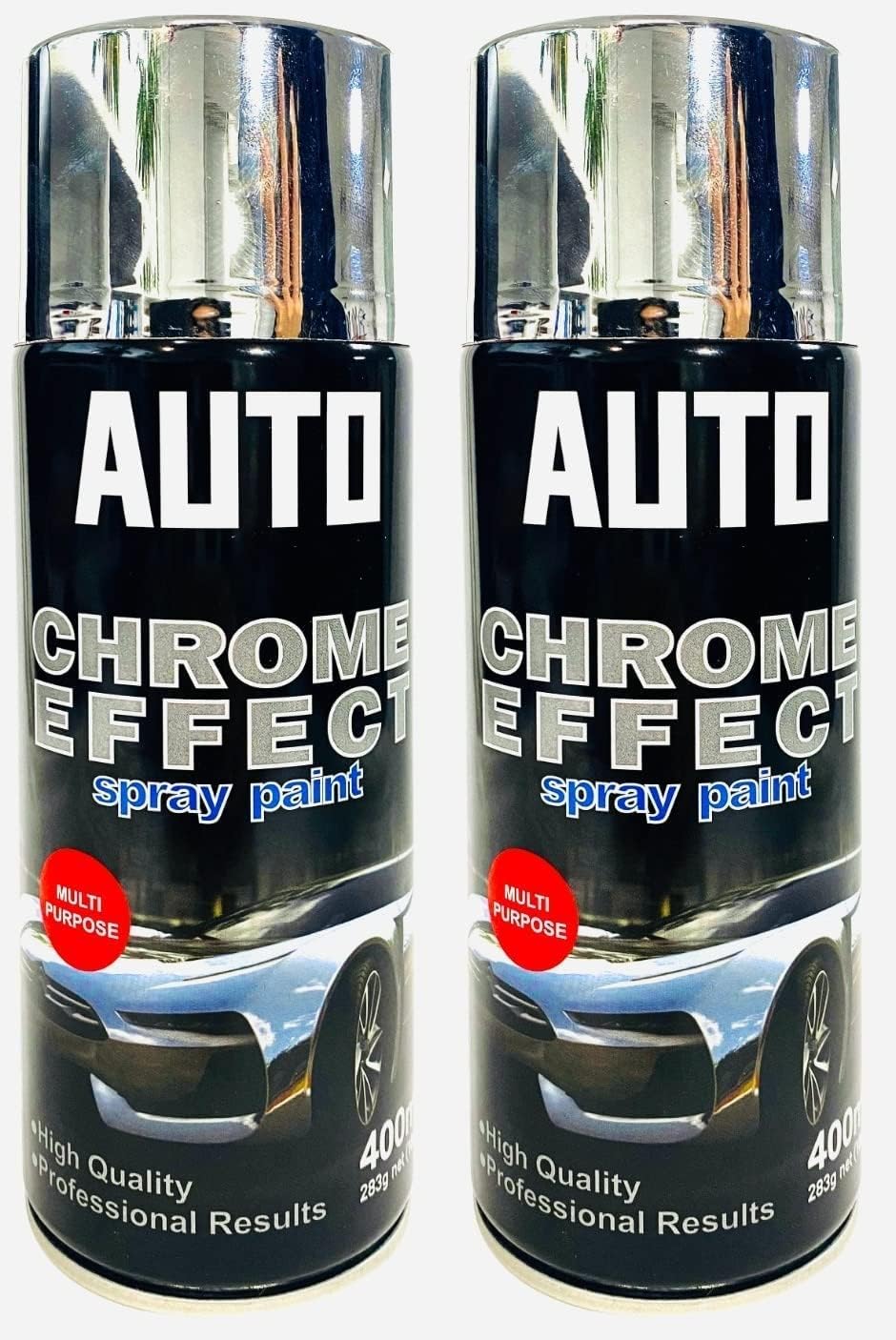 Uk Top Shop Auto Chrome Effect Spray Paint Multi Purpose Perfect Finish