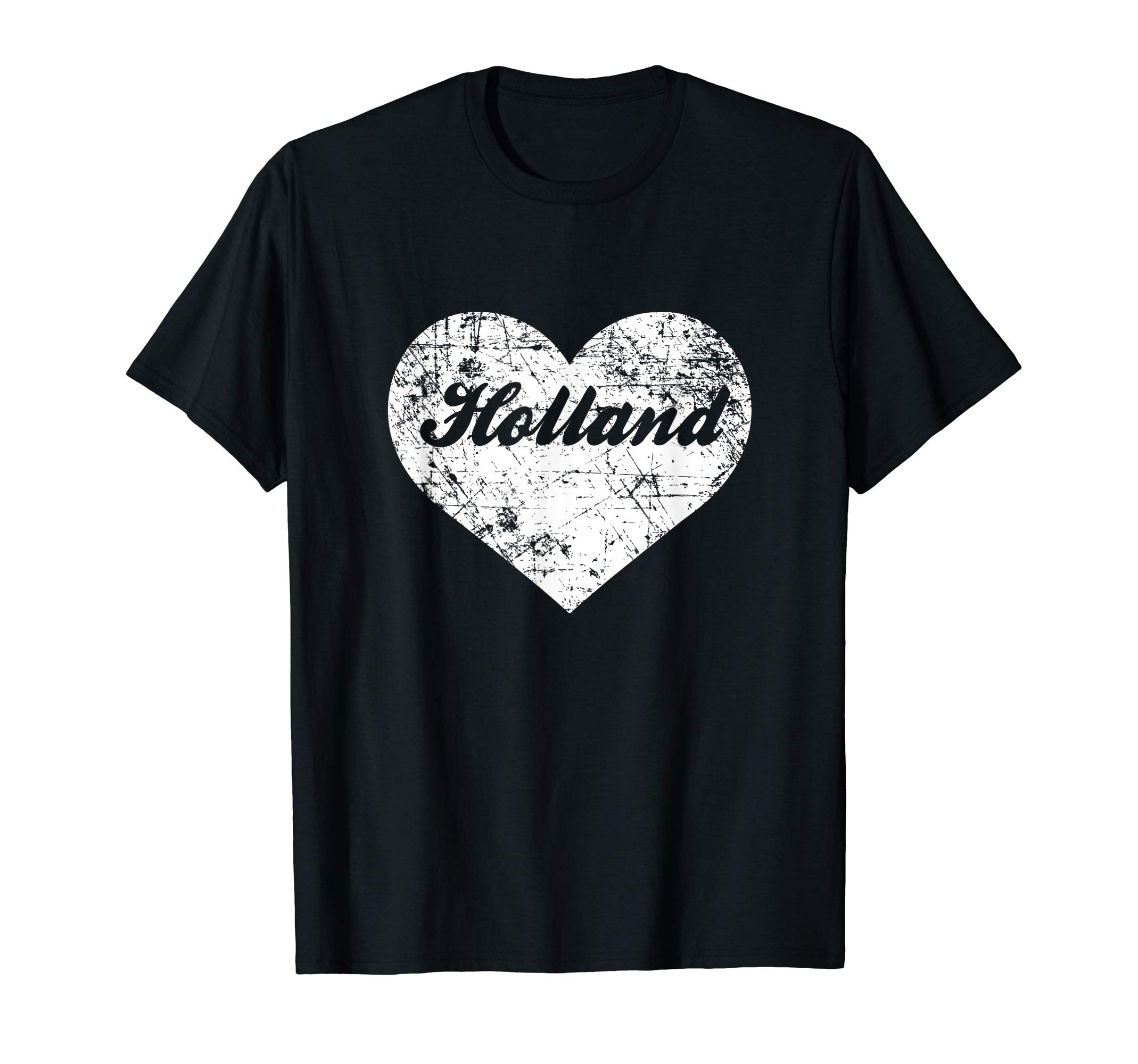 I Love Holland MichiganFunny Cute Heart Gift Souvenir T-ShirtOEKO-TEX STANDARD 100