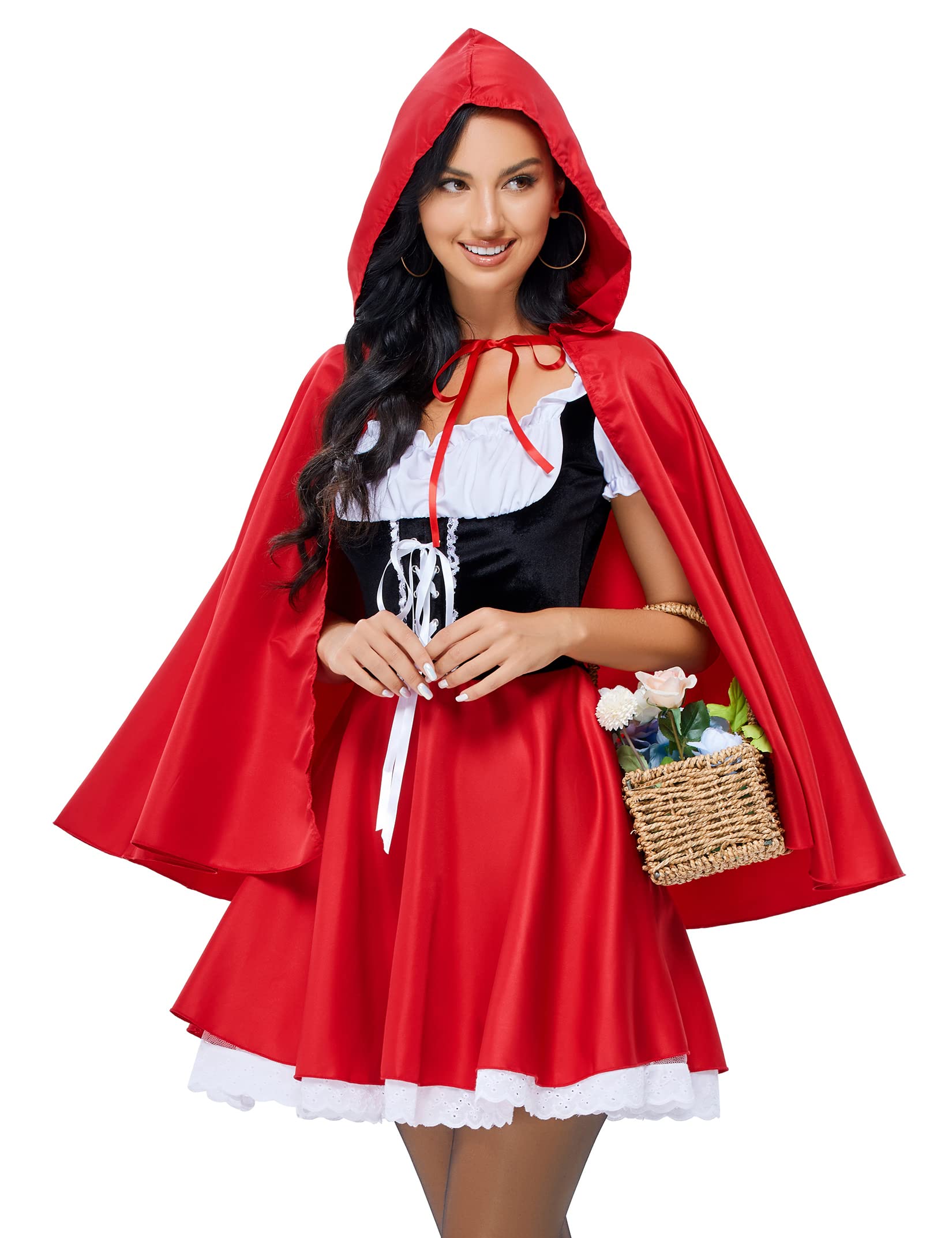 KOJOOIN Little Red Riding Hood Costume