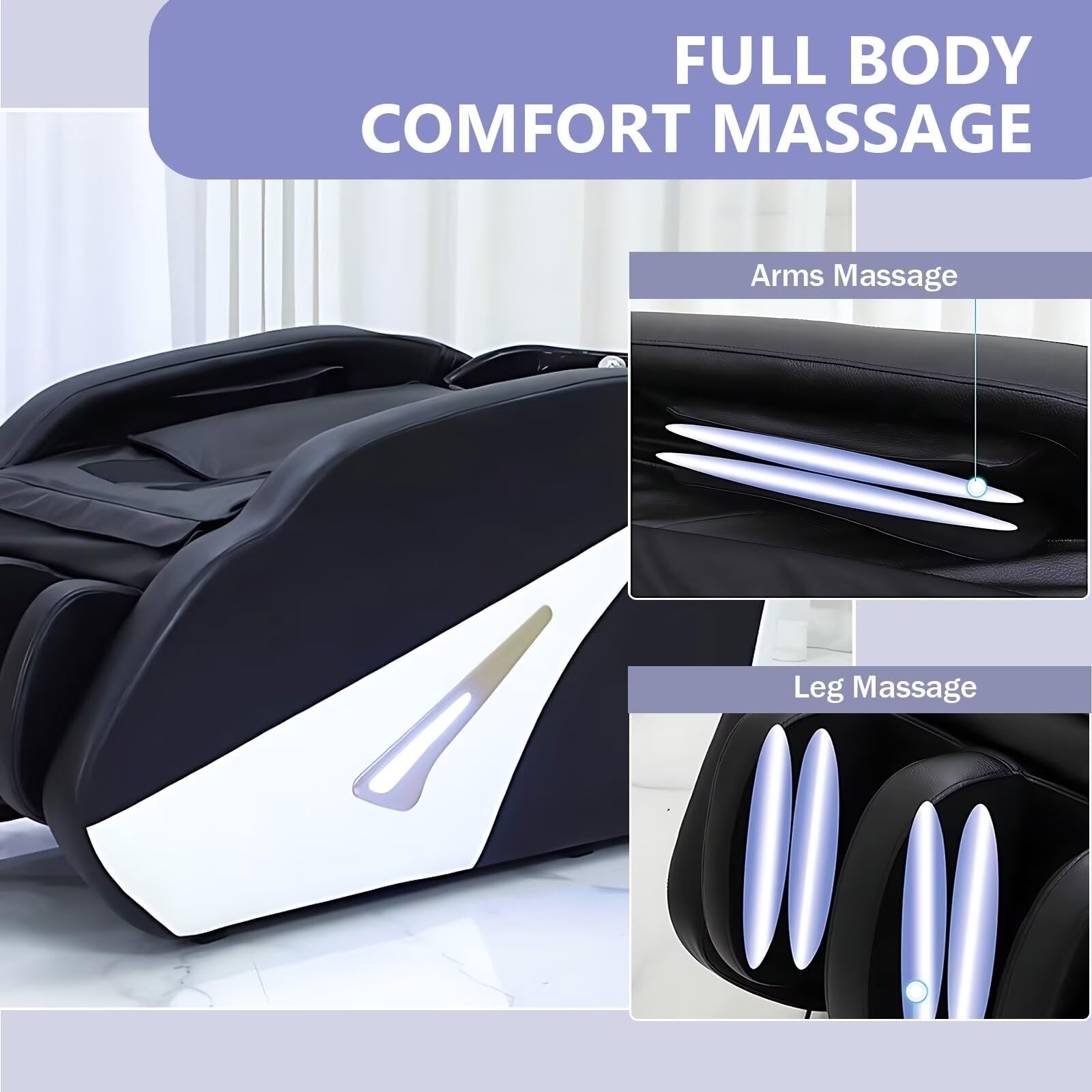 Salon-Spa-Ausstattung, Salon-Shampoo-Liege/Massageliege Im Modernen, Minimalistischen Design In Schwarz, Kopf-Spa-Ausstattung und Spa-Liege Inklusive Wasserkreislauf, Ganzkörpermassage und A