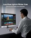 KTC 32 Inch Computer Monitor 2K - 1440P IPS Monitor 120Hz, Adaptive Sync, 109% sRGB, HDR10, Eye Care, HDMI Displayport, Tilt, VESA Compatible, 100Hz PC Monitors for Home Office Gaming, White, H32D6