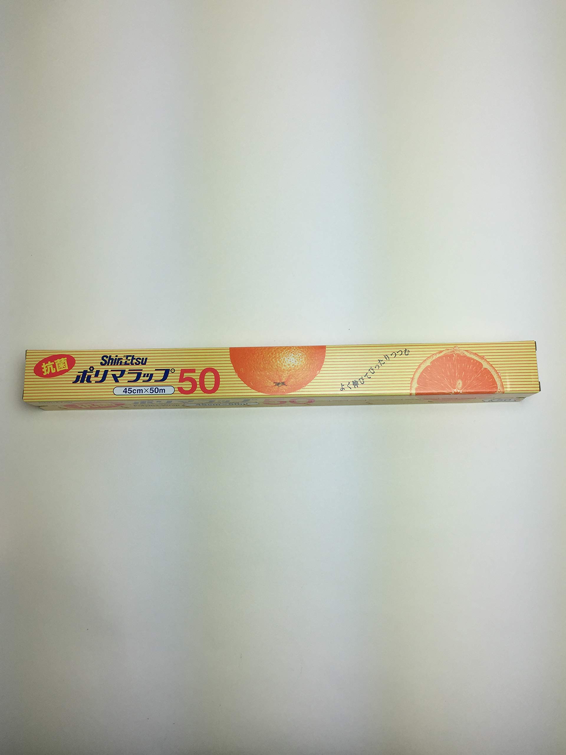 Amazon.co.jp: 信越ポリマー 抗菌ポリマラップ 透明 45×50 食品 ラップ