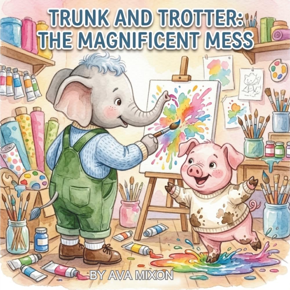 Trunk and Trotter: The Magnificent Mess: Discover How Two Friends Turn a Mess into a Masterpiece at the Savannah Art Show