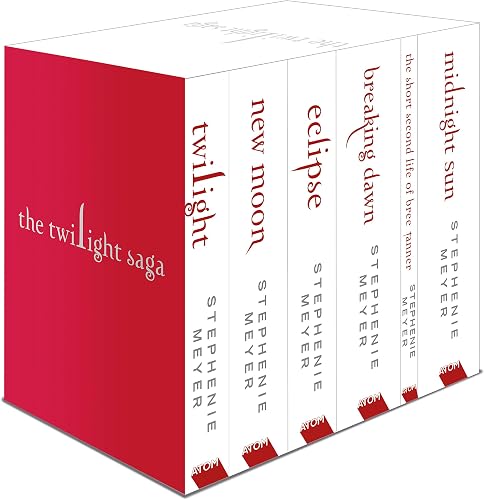 Twilight Saga 6 Book Set (White Cover)