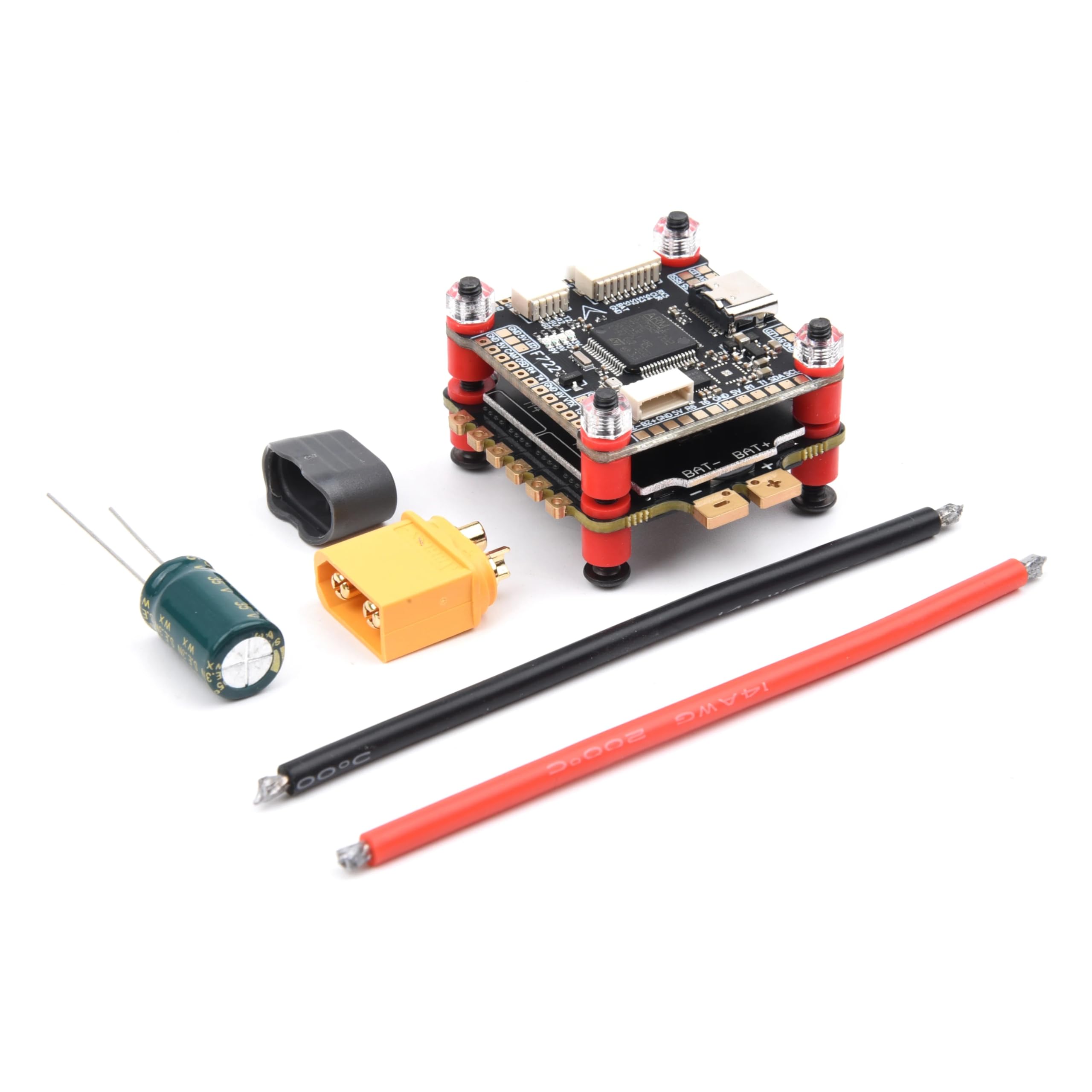 Accesorios de juguete F7 F722 / F4 F405 Control de vuelo 3-6S y 60A 4IN1 ESC Stack compatible con Mark4 APEX XL 5 pulgadas 7 pulgadas 8 pulgadas 9 pulgadas 10 pulgadas FPV Frame Drone(F4 and 60A ESC)