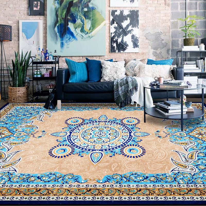 Tapis d'intérieur pour salle à manger 180 x 270 cm grand format
