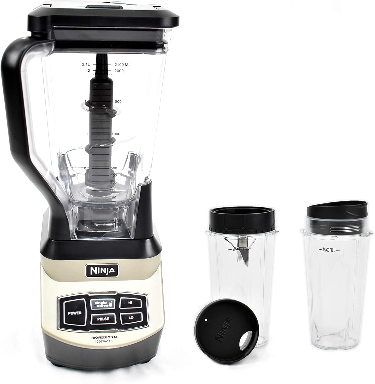 Ninja Professional Blender with Single Serve Cups Powerful