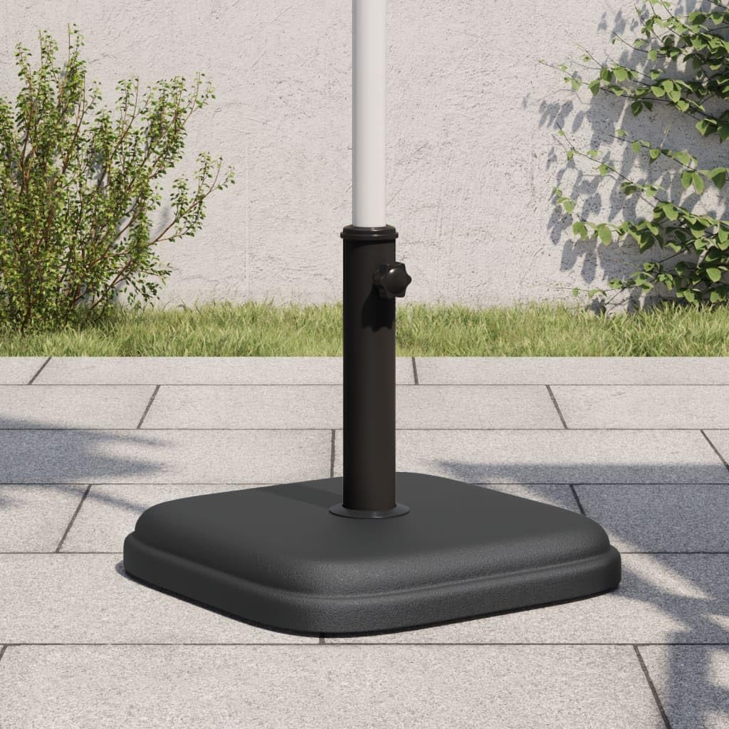vidaXL Parasol Base for Ø1.3/1.4"/1.5" Poles, Umbrella Stand, Umbrella Base for Patio Lawn Outdoor, Garden Umbrella Holder, 24.3 lb Square