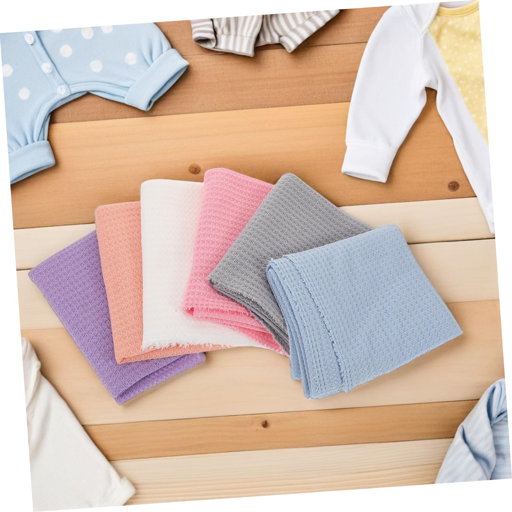 ERINGOGO 6piezas Fotografía De Swaddle Accesorios para Recién Nacidos Paños para Fotos De Bebés Fulares para Recién Nacidos Envolver Bebés Sesión De Fotos
