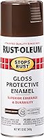 Vista 77 de Rust-Oleum 7732830 Stops Rust Pintura en Aerosol, 12 oz, Verde Cazador Satinado