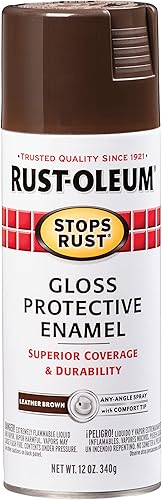 Vista 75 de Rust-Oleum 7776830 - Pintura en aerosol para prevención del óxido, 12 onzas, negro plano