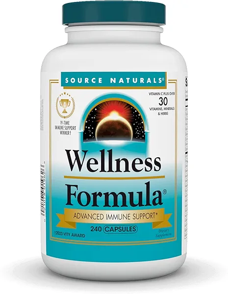 Source Naturals Wellness Formula, Herbal Defense Complex* - 240 Capsules