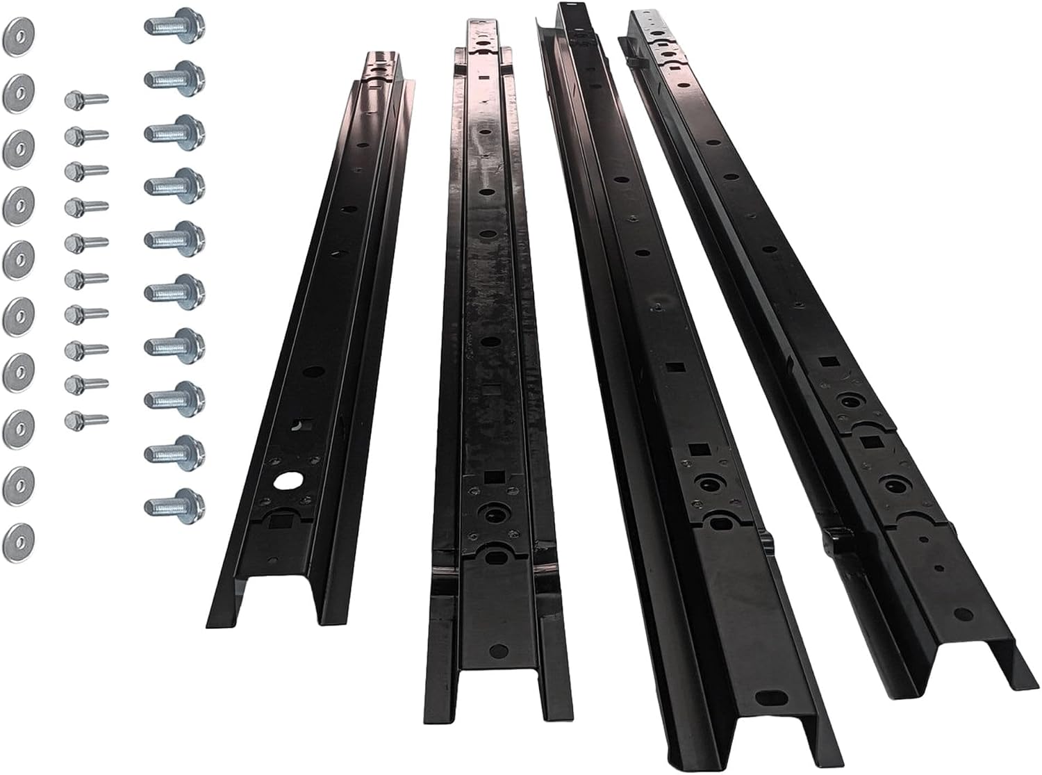 Truck Bed Floor Rails Accessories for Chevrolet Silverado 1500 2500 3500 2007 2008 2009 2010 2011 2012 2013 2014 999-995 15277405 25969364
