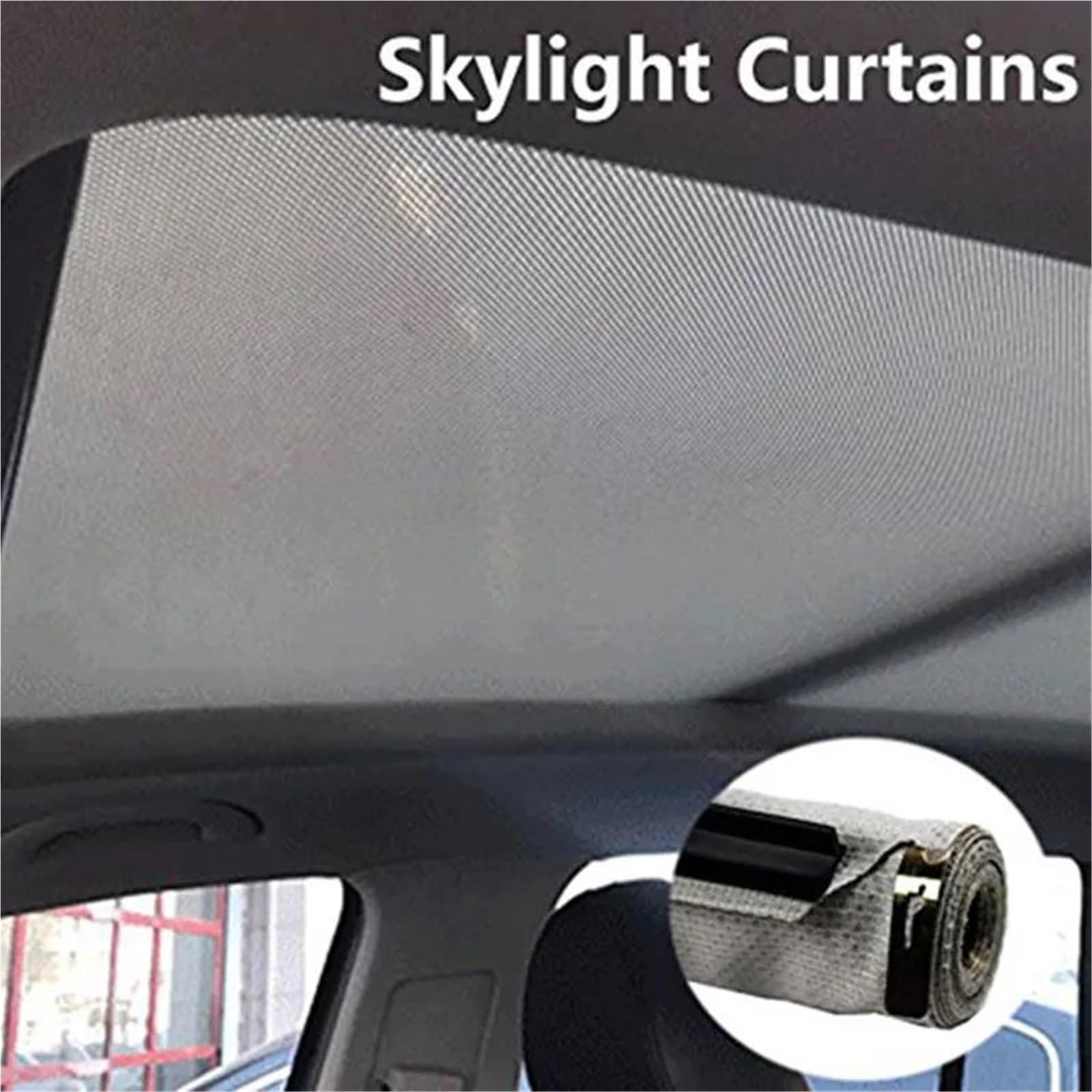 Réfléchissant Rideau Pare Soleil Panoramique Toit Ouvrant Voiture Store Roulant pour VW pour Touran 2011 2012 2013 2014 2015 2016 Isolation
