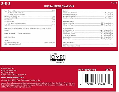 Miniatura 6 de Jobe's Organics - Fertilizante vegetal y tomate (paquete de 2)