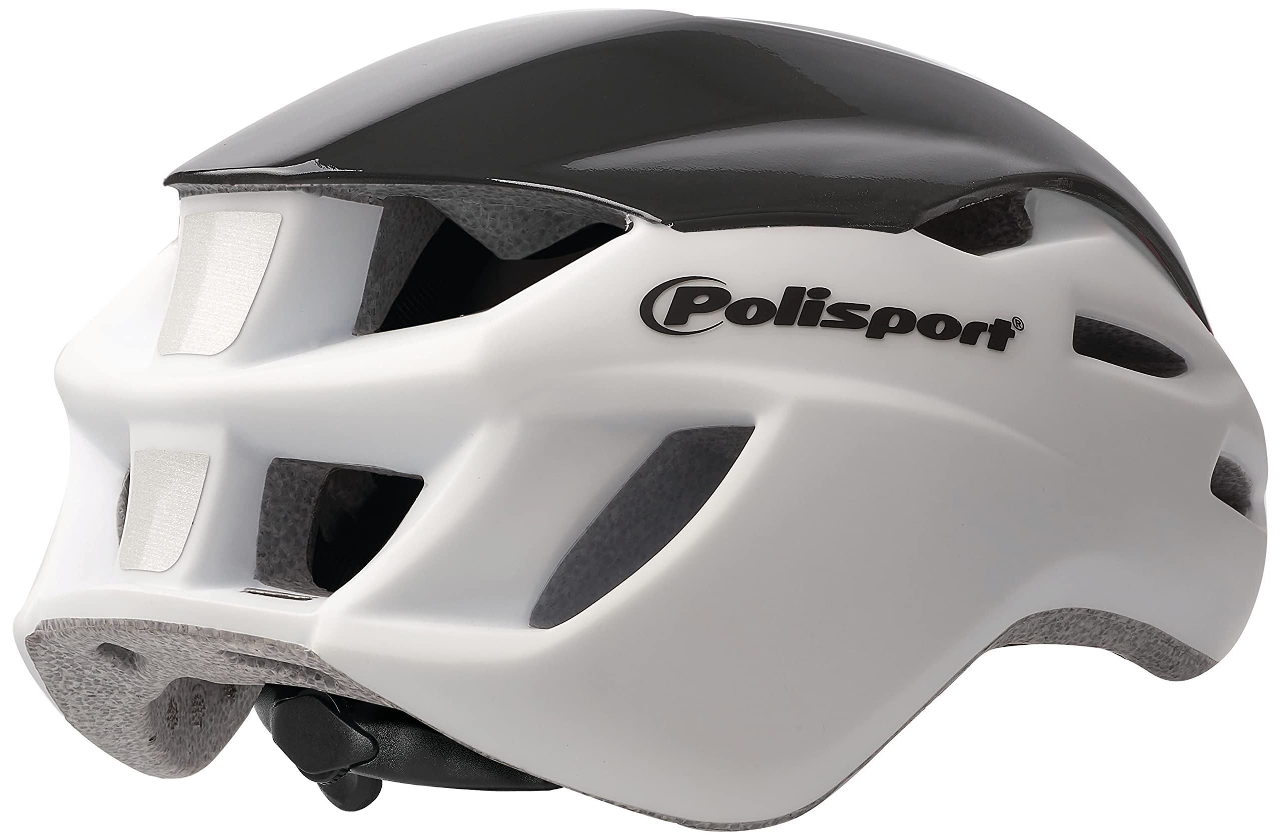 POLISPORT 8739100017 - Casco da bicicletta Light Pro per uomo e donna Taglia M regolabile (52-58 cm) con visiera rimovibile e certificazione CE a colori Nero/Rosso-Opaco