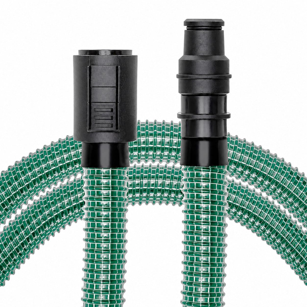 Saugschlauch MADE IN GERMANY - Industrieschlauch kompatibel für ALLE Kärcher WD1 WD2 WD3 WD4 WD5 WD6 WD7... und A 2... Modelle - mit Stahlfeder - Extrem robust und flexibel - Bestleistung beim Saugen