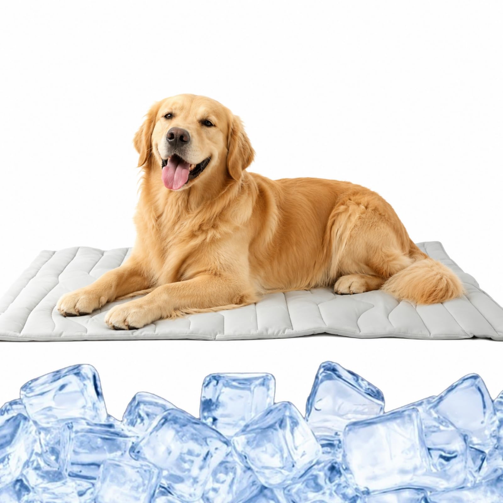 Dr Pfoten Pfotenchill Die Innovative Kühlmatte Für Hunde - Auto und Reise (M(91 * 58CM))